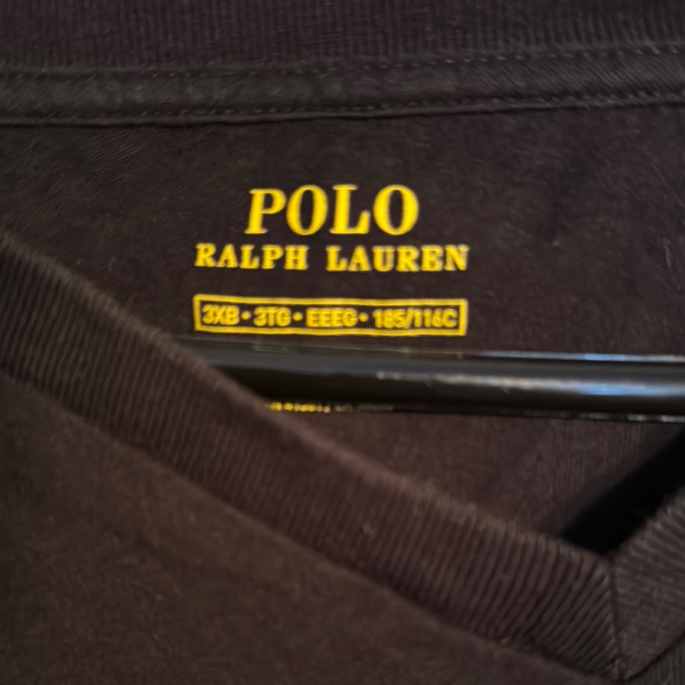 Ralph Lauren Black Polo Shirt